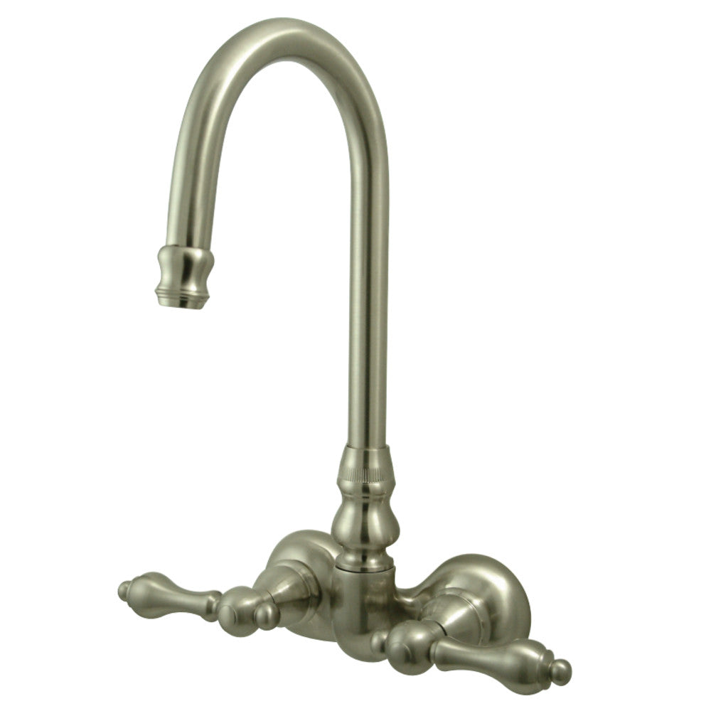 Vintage 3-3/8-Inch Wall Mount Tub Faucet