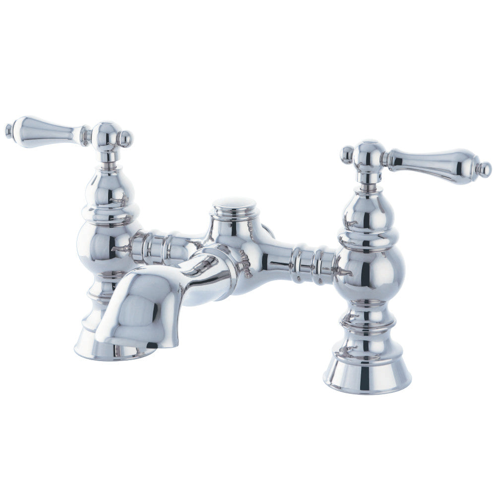Heritage 7-Inch Deck Mount Tub Faucet