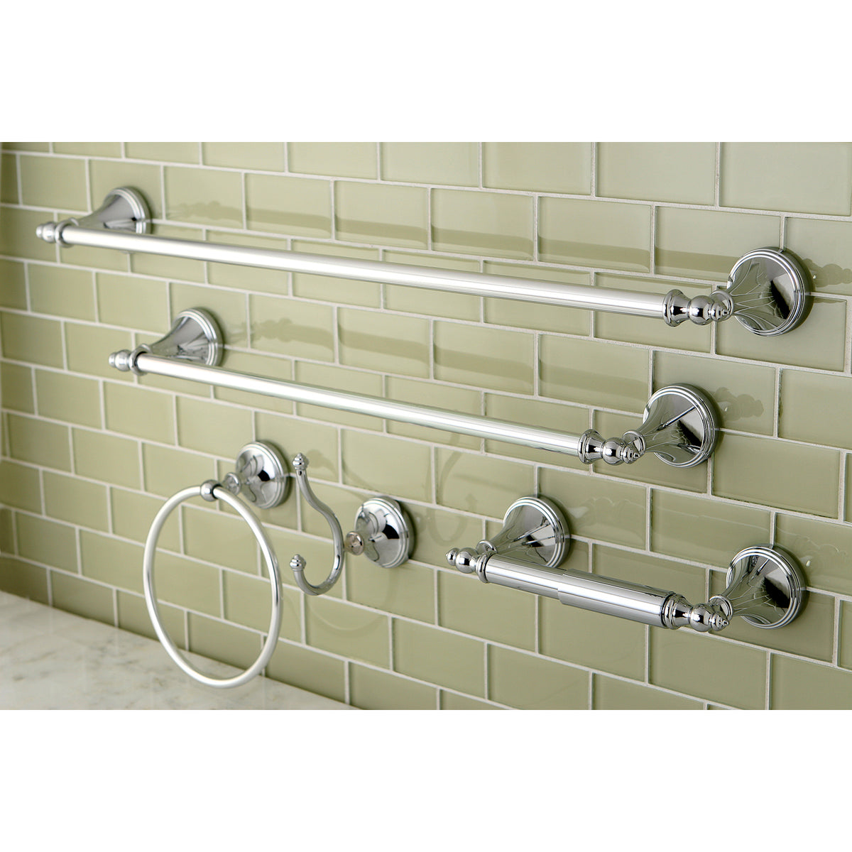 Kingston Brass Naples 5-Piece Bathroom Accessory Set