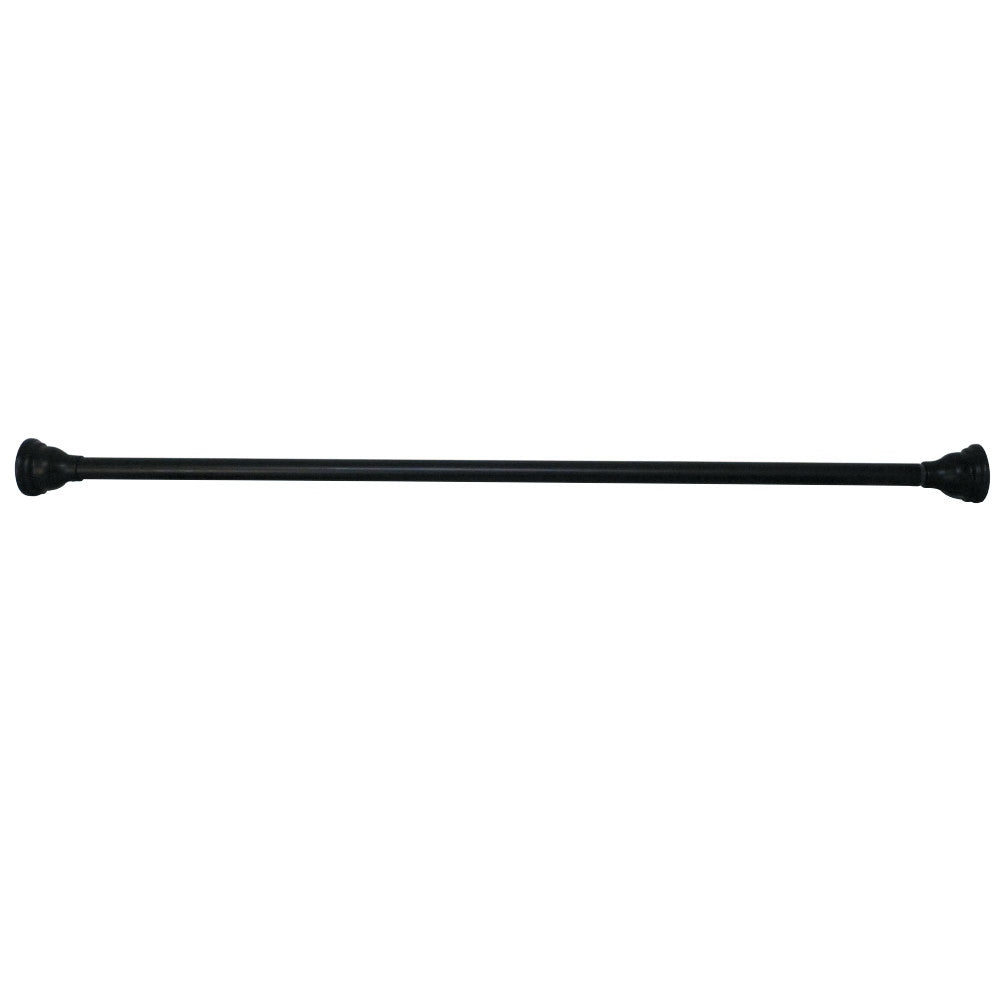 Kingston Brass Americana 72&quot; Tension Shower Rod with Decorative Flange