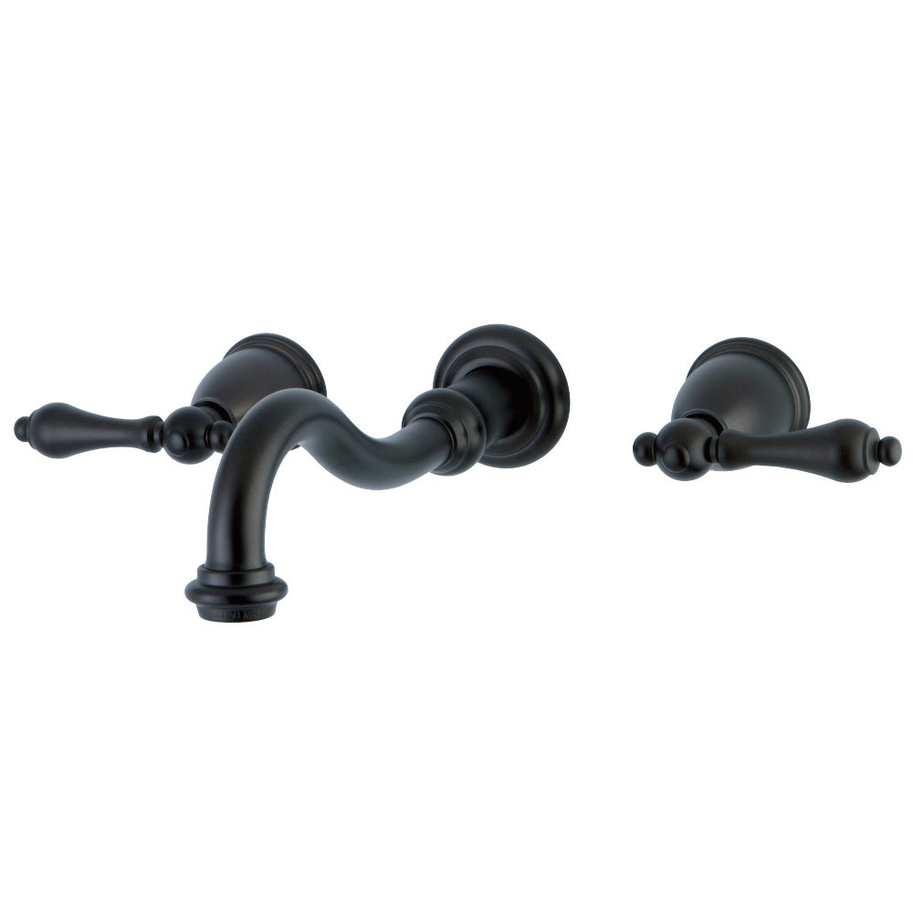 Kingston Brass KS3121AL Vintage 2-Handle Wall Mount Bathroom Faucet