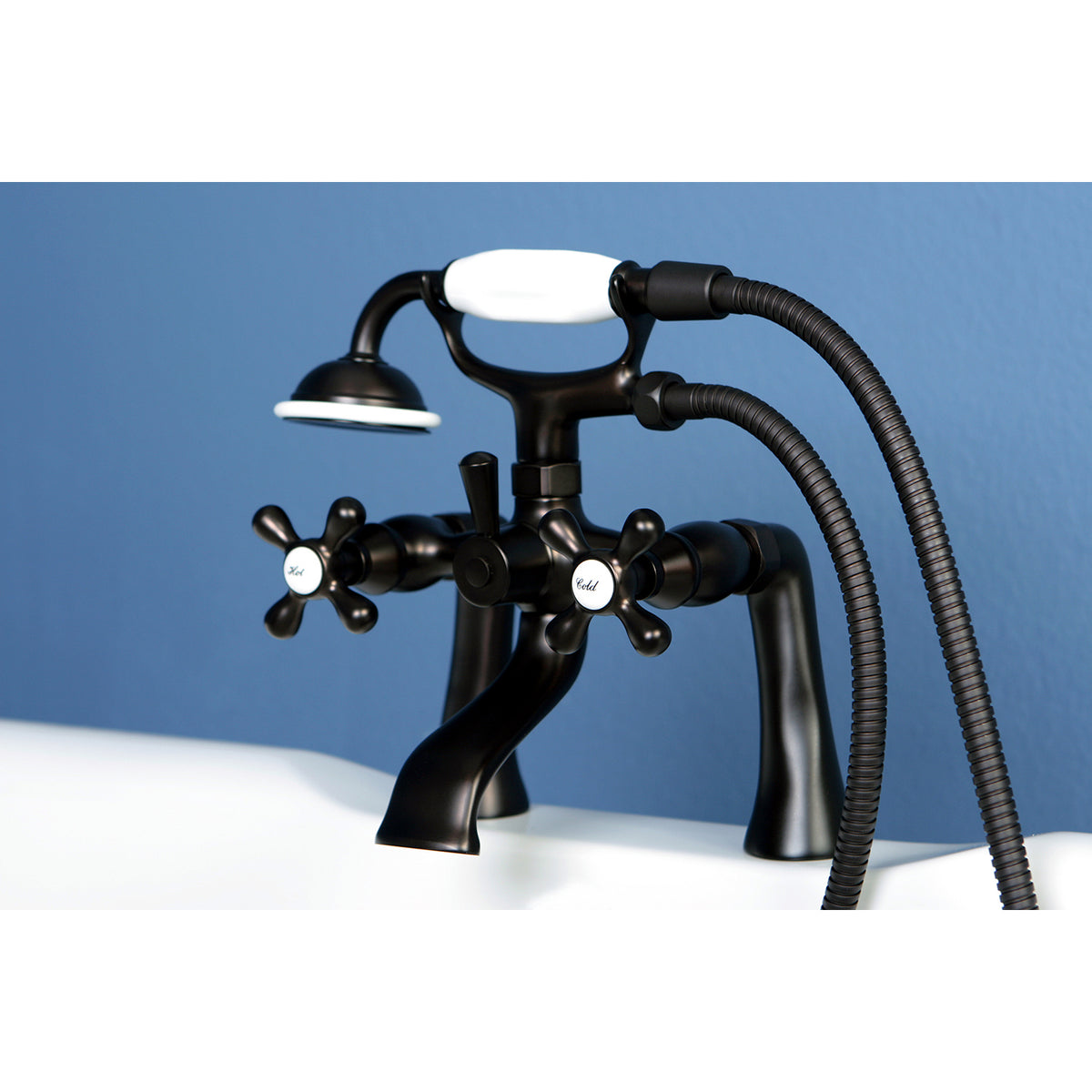 Kingston Clawfoot Tub Faucet with Hand Shower