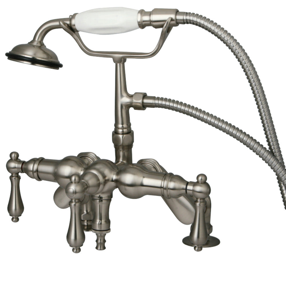 Vintage Adjustable Center Deck Mount Tub Faucet