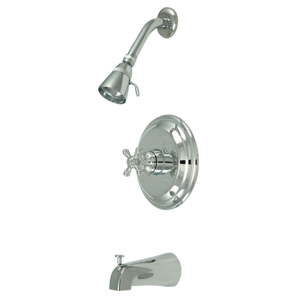 Water Saving Metropolitan Tub &amp; Shower Faucet with Cross Handles