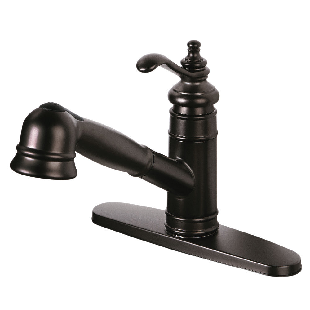 Gourmetier GSC7570TL Templeton Single-Handle Pull-Out Kitchen Faucet