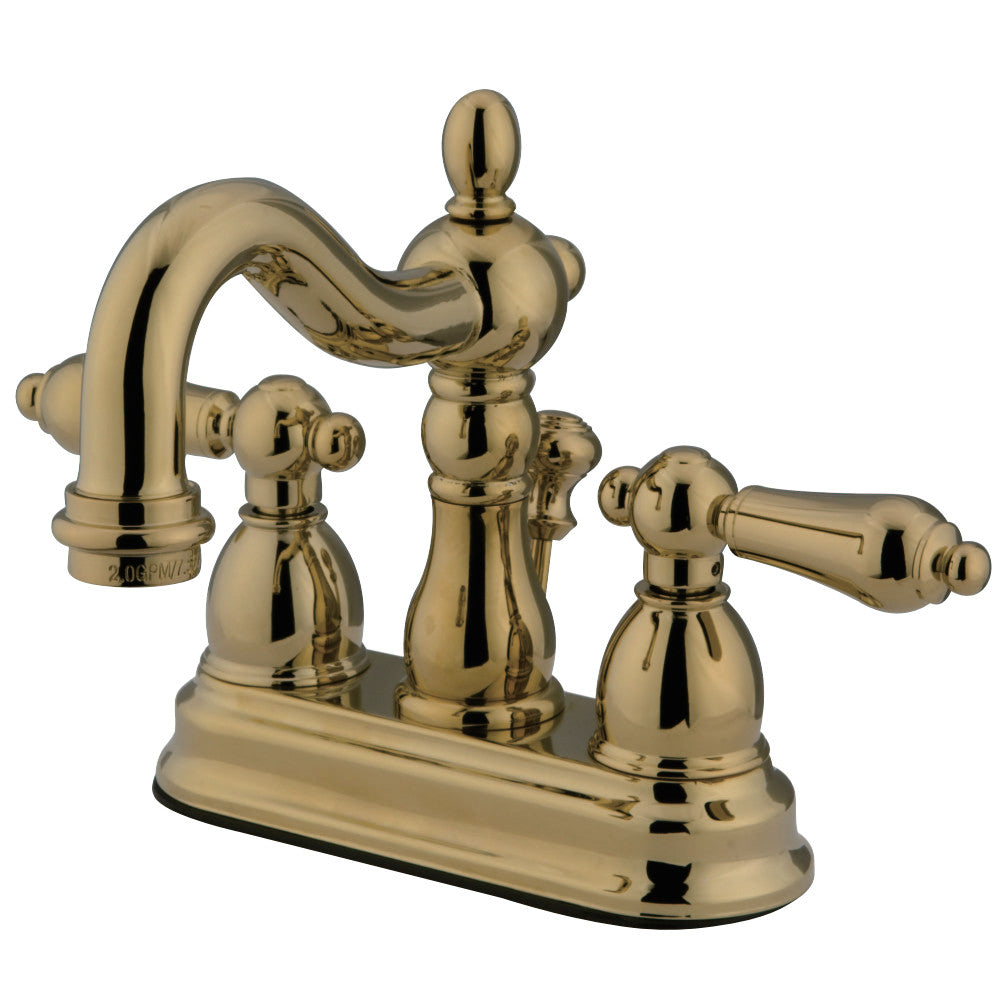 Kingston Brass KB1608ALB 4 in. Centerset Bathroom Faucet