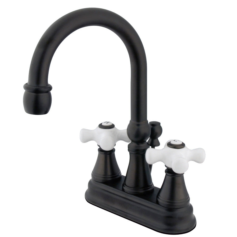 Kingston Brass KS2615PX 4 in. Centerset Bathroom Faucet
