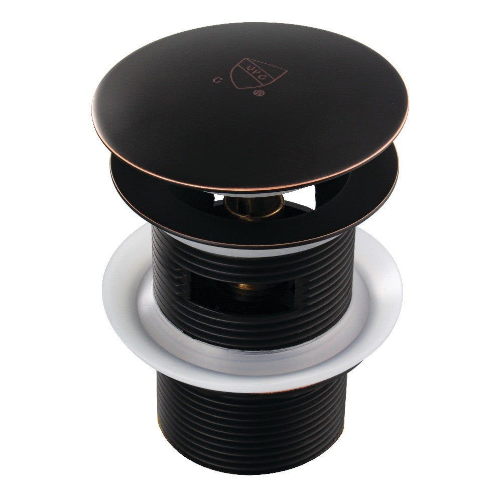 Kingston Brass Trimscape Toe-Touch Tub Drain with Overflow