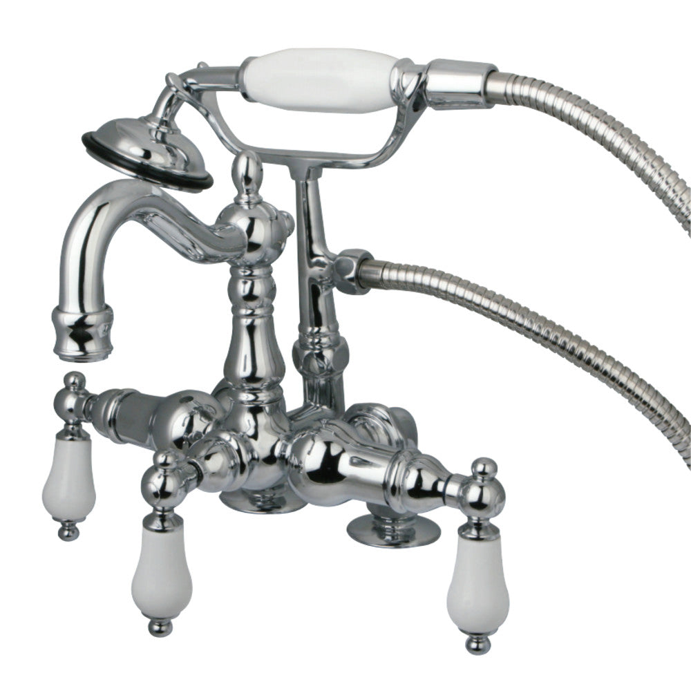 Vintage 3-3/8-Inch Deck Mount Tub Faucet