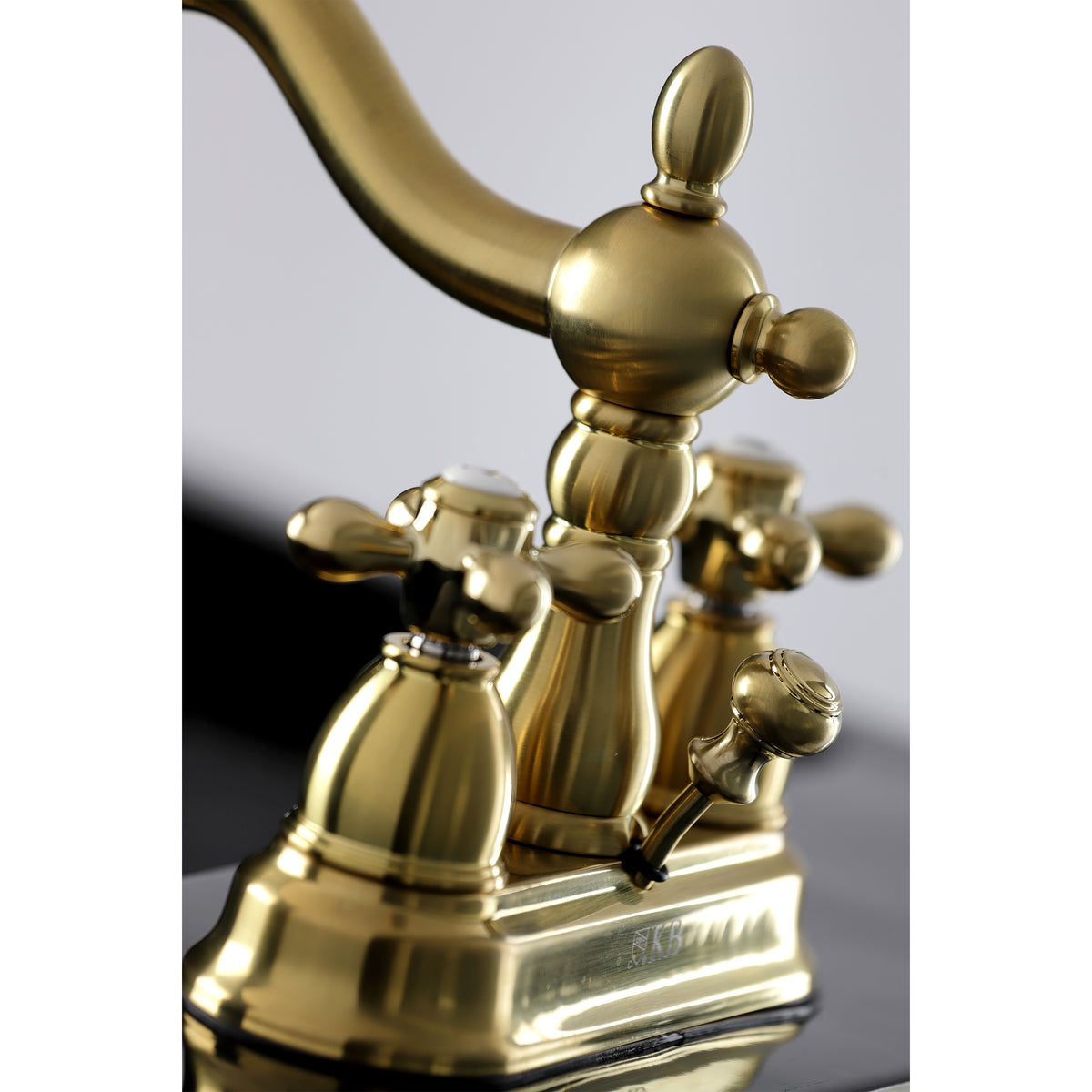 Kingston Brass KB1601AX Heritage 4 in. Centerset Bathroom Faucet