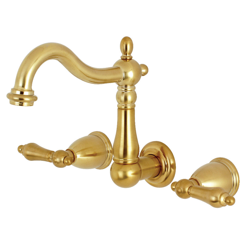 Kingston Brass KS1251AL Wall Mount Bathroom Faucet