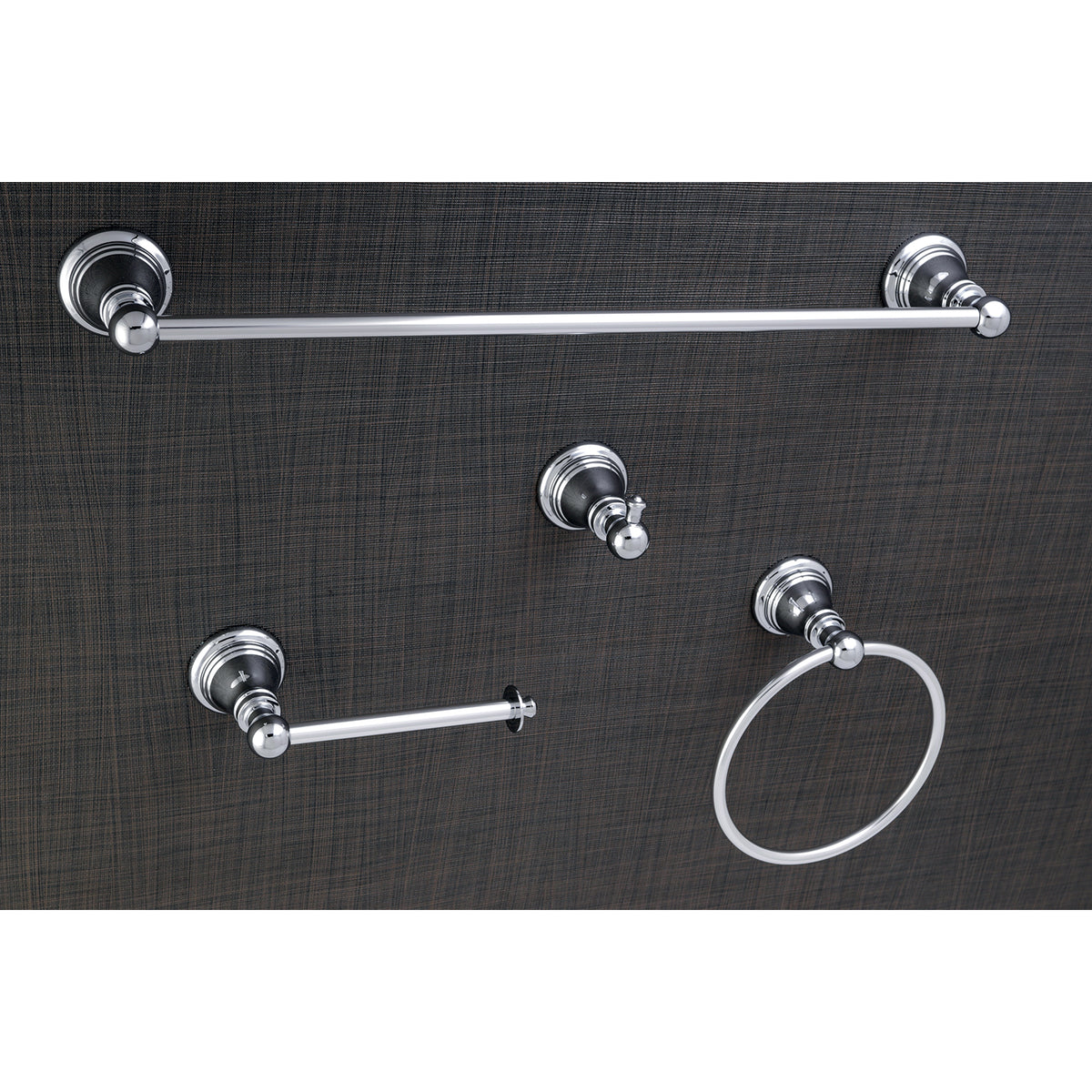 Kingston Brass American Classic 4-Piece Bathroom Accessory Set