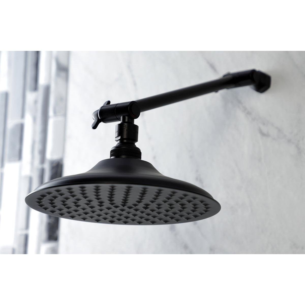 Victorian Shower Head with Adjustable Shower Arm