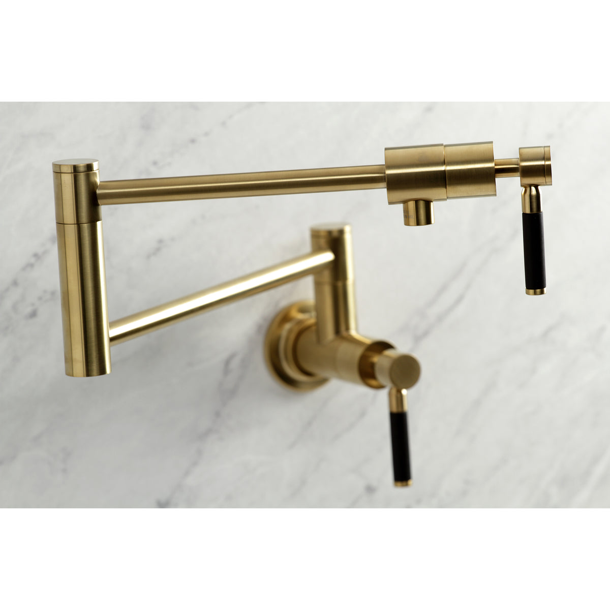 Kingston Brass KS4106DKL Kaiser Wall Mount Pot Filler