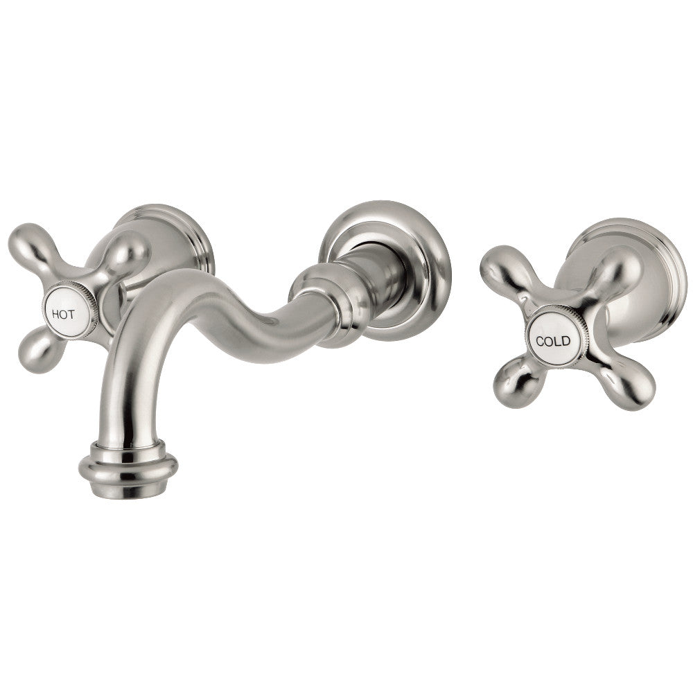 Restoration Two-Handle Wall Mount Tub Faucet