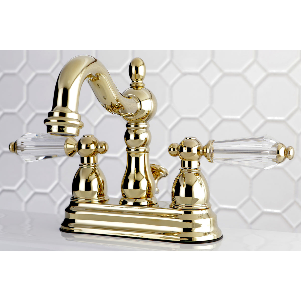 Kingston Brass KB1602WLL 4 in. Centerset Bathroom Faucet