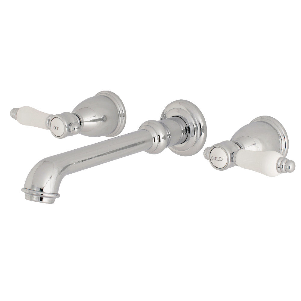 Kingston Brass KS7121BPL Wall Mount Bathroom Faucet