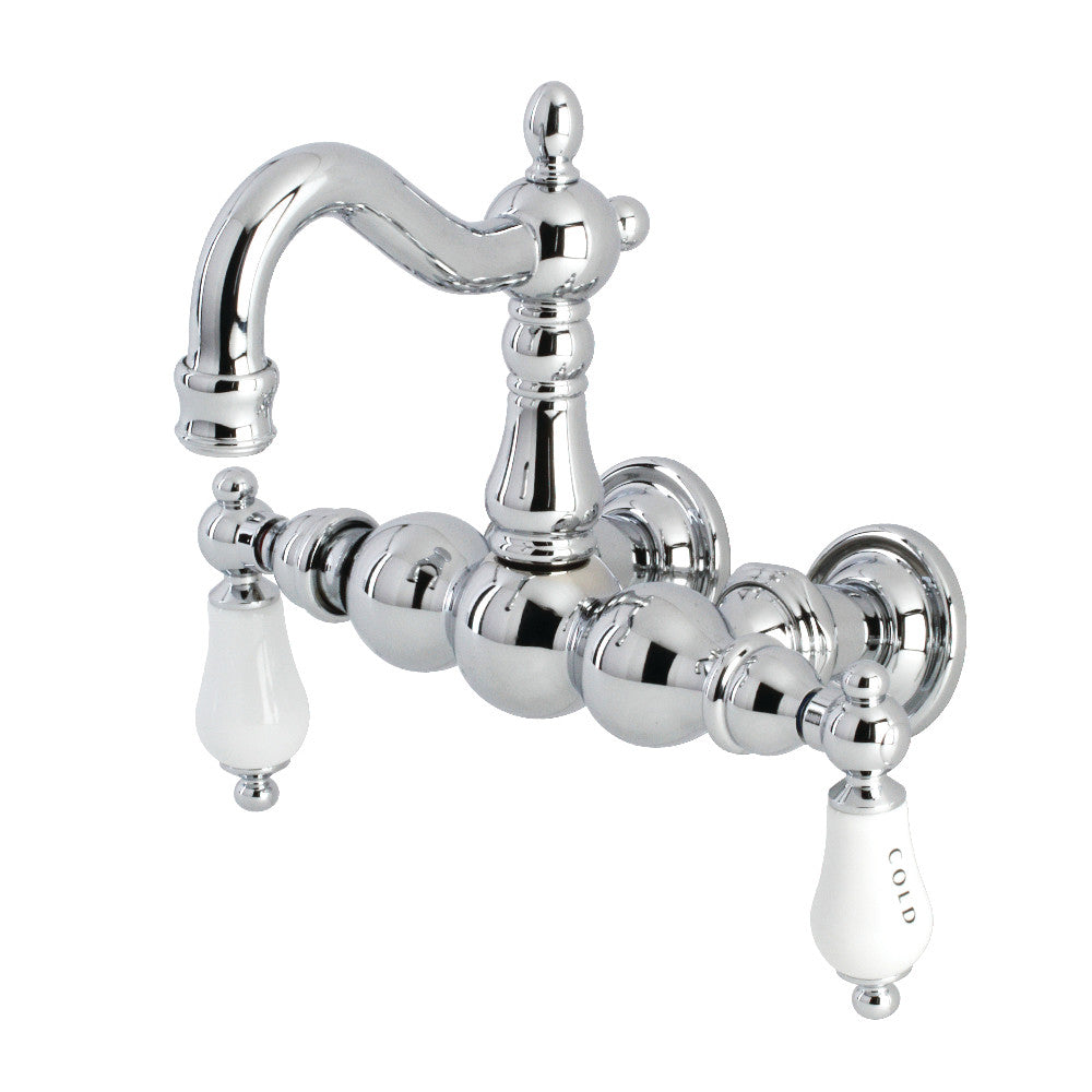 Heritage 3-3/8&quot; Tub Wall Mount Clawfoot Tub Faucet