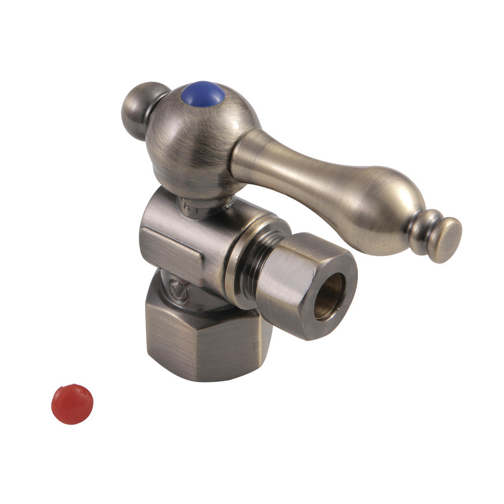 Kingston Brass Quarter Turn Valve (1/2&quot; FIP X 3/8&quot; O.D. Compression)