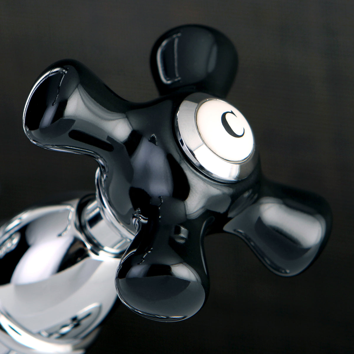 Kingston Brass KS1431PKX Duchess Two-Handle Bathroom Faucet with Brass Pop-Up and Cover Plate