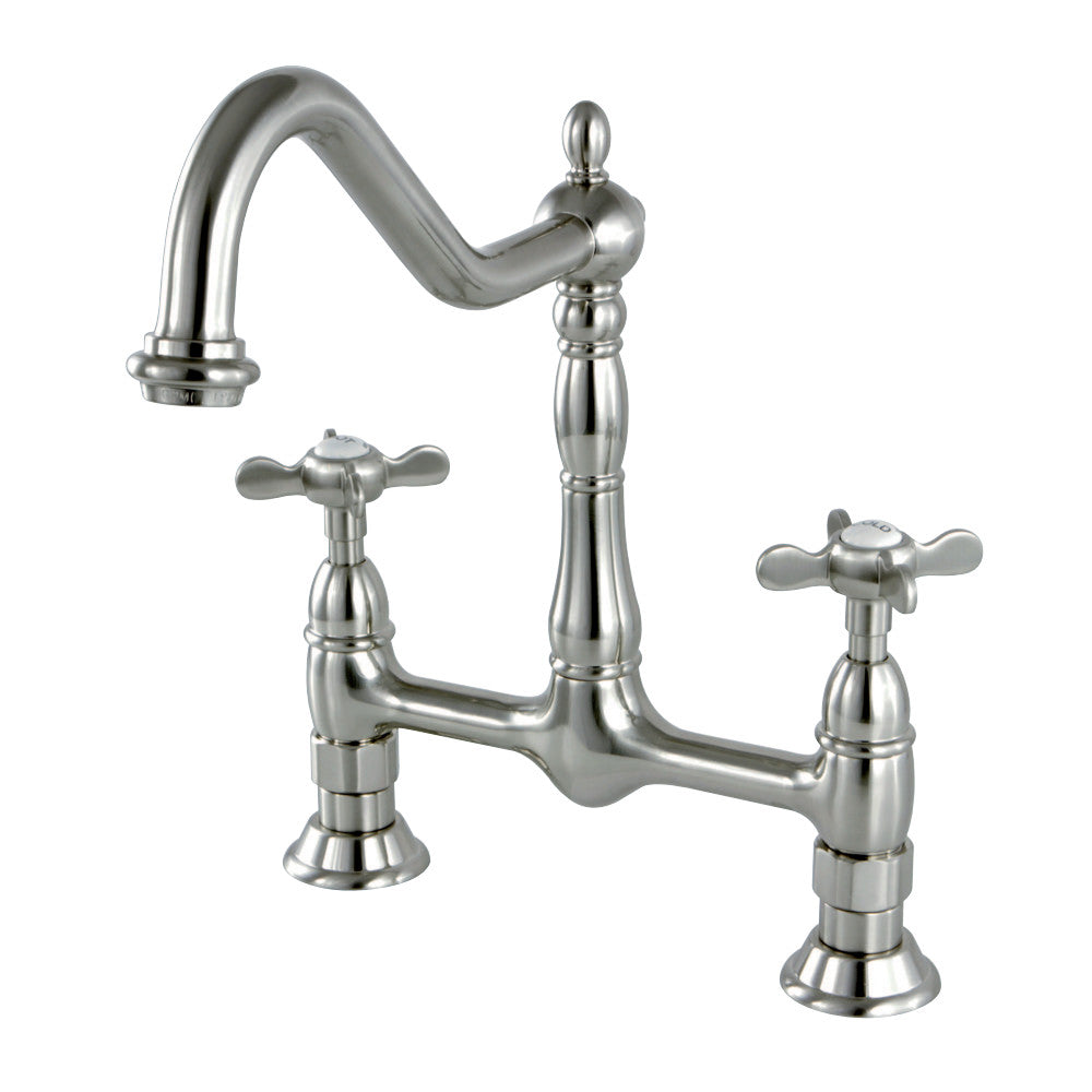 Kingston Brass KS1178BEX Essex Bridge Kitchen Faucet
