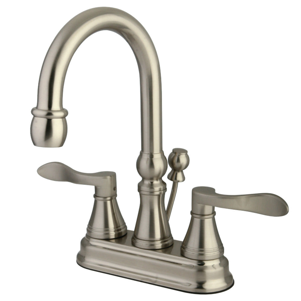 Kingston Brass KS2612DFL 4 in. Centerset Bathroom Faucet