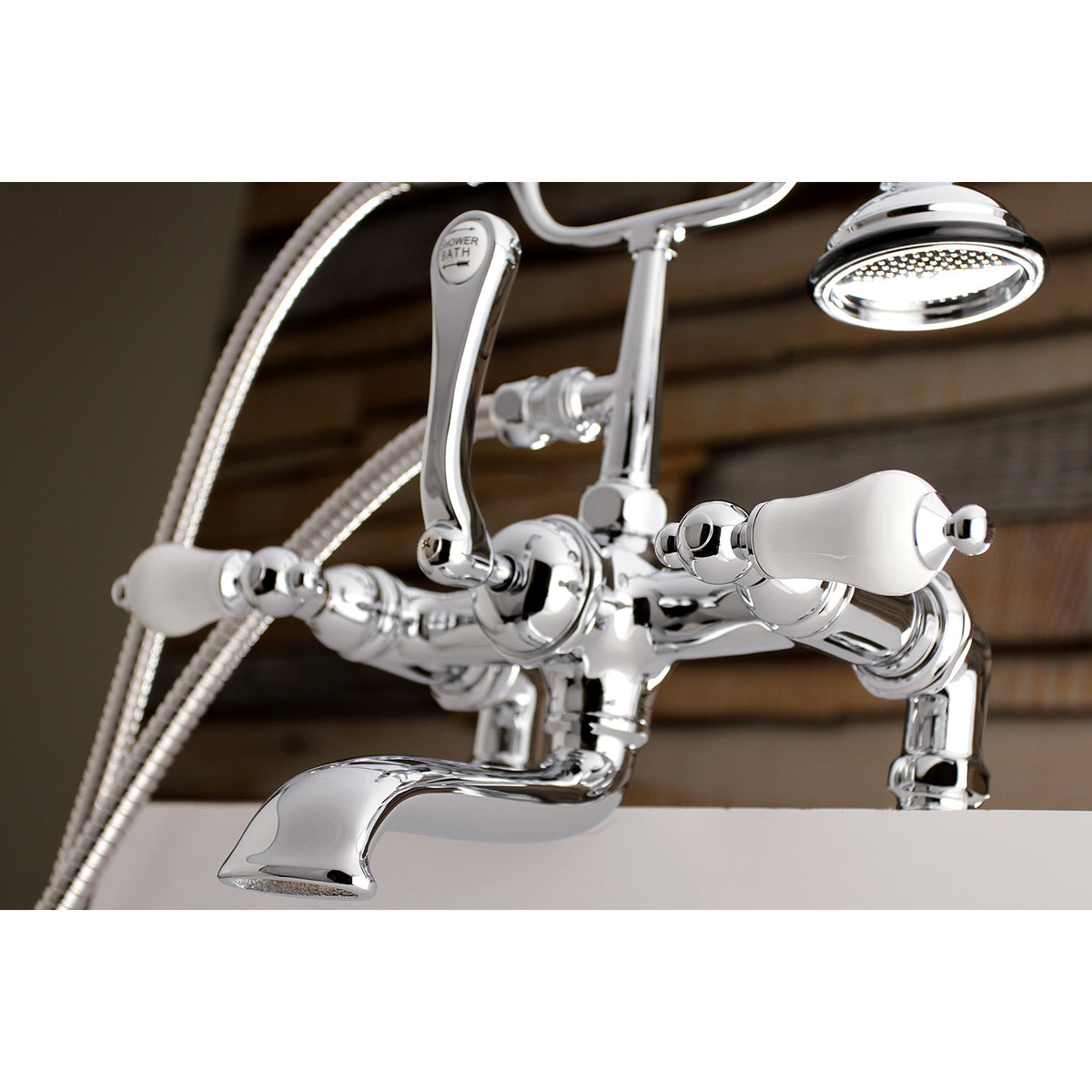 Vintage AE206T1 Vintage 7-Inch Tub Faucet with Hand Shower