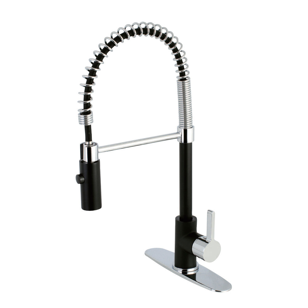 Gourmetier LS8777CTL Continental Single-Handle Pre-Rinse Kitchen Faucet