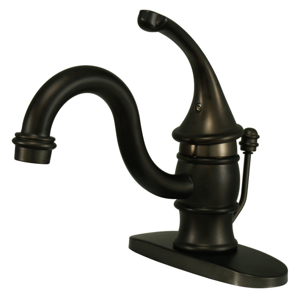 Kingston Brass KB3401GL Single-Handle 4 in. Centerset Bathroom Faucet