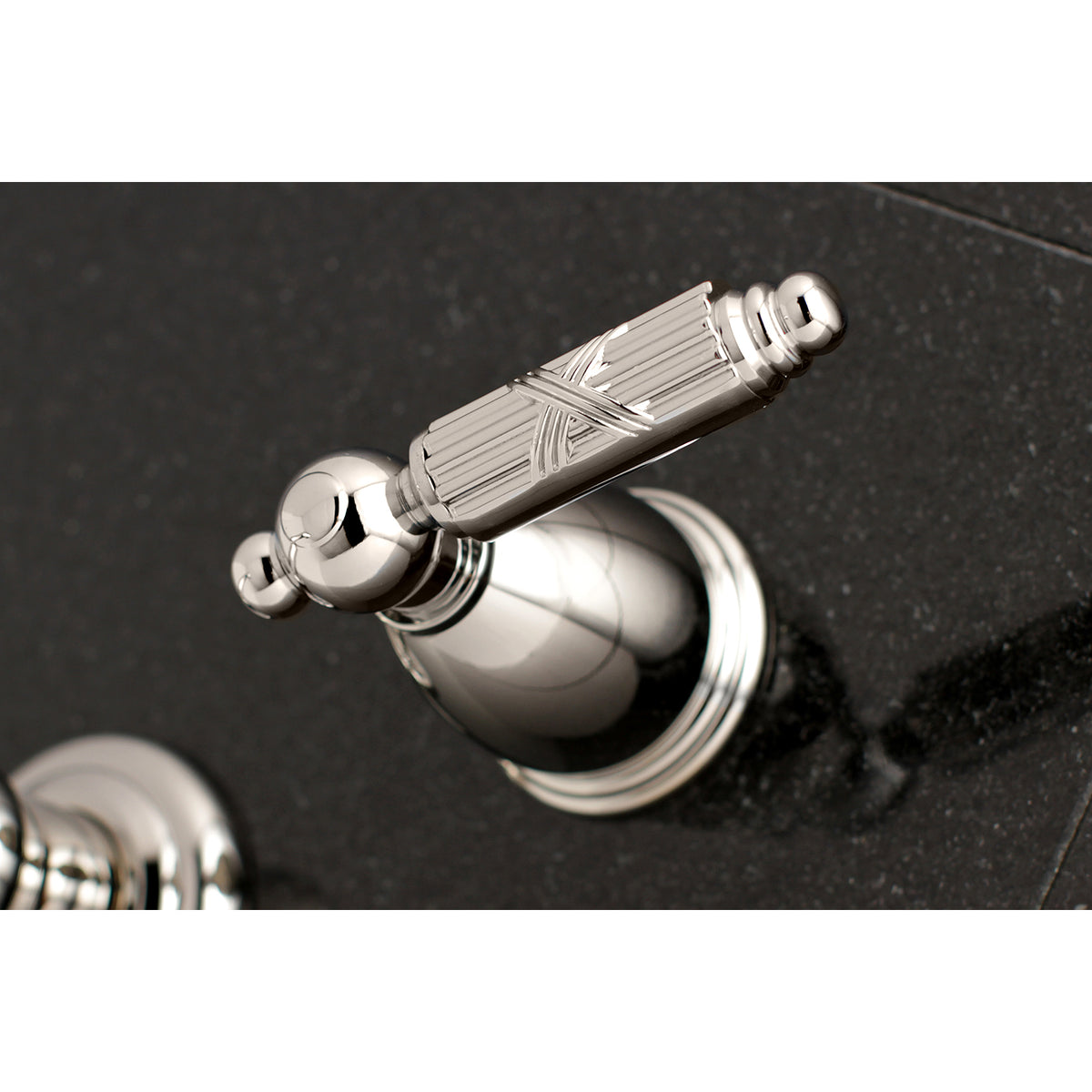 Kingston Brass KS7128GL Georgian Two-Handle Wall Mount Bathroom Faucet