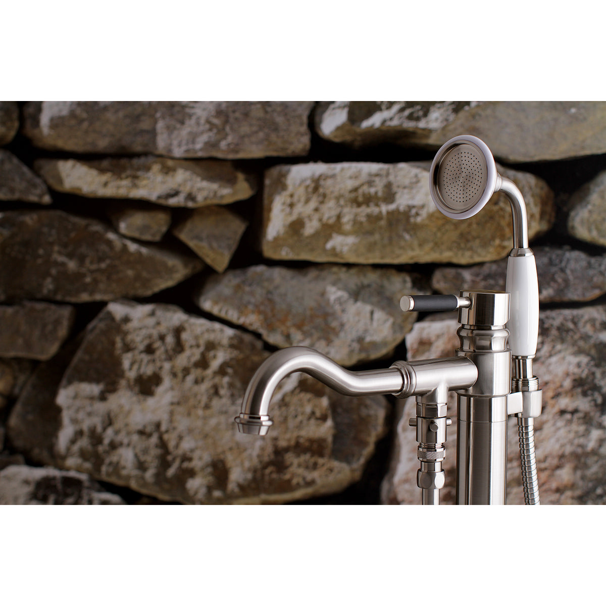 Kaiser Freestanding Tub Faucet with Hand Shower