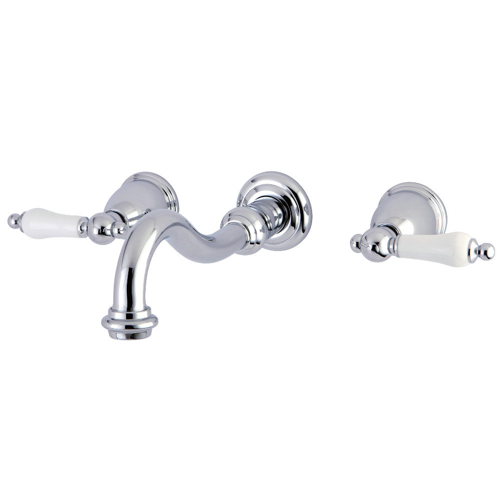 Restoration Two-Handle Wall Mount Tub Faucet