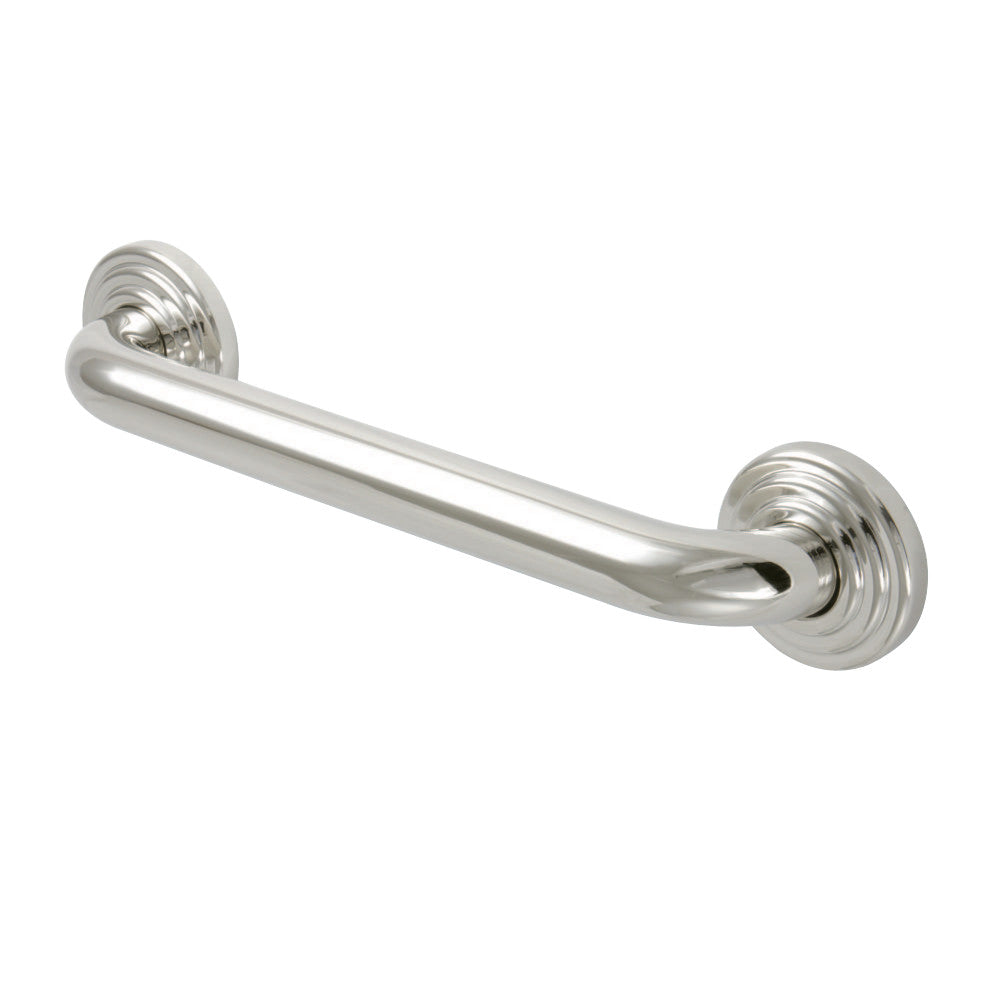 Kingston Brass Restoration 12-Inch Decorative 1-1/4-Inch OD Grab Bar