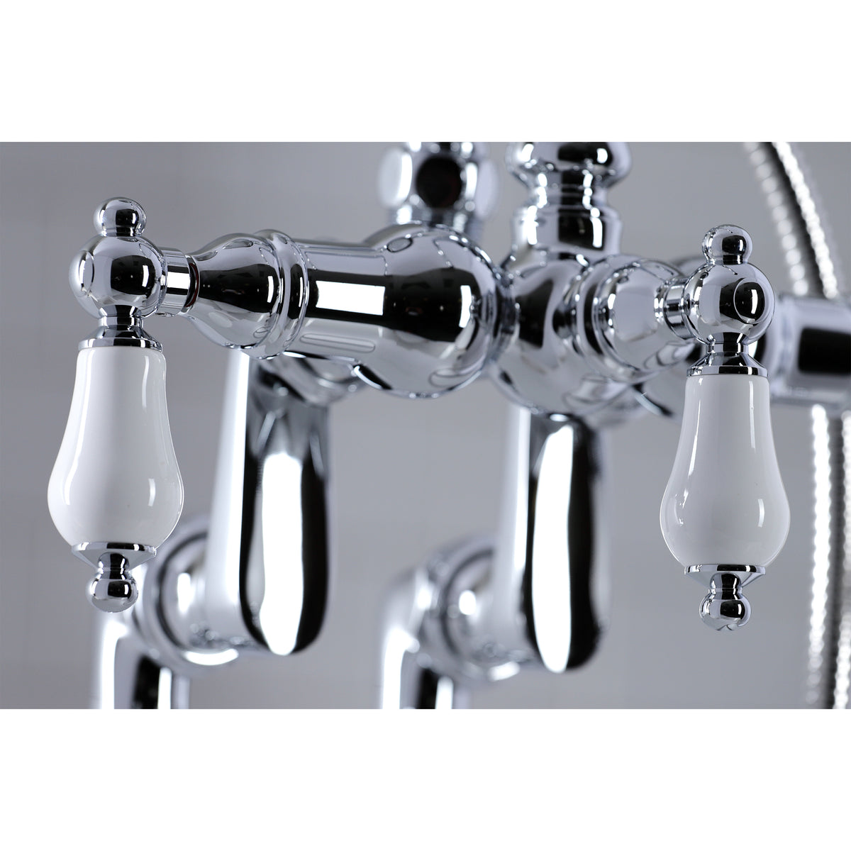 Vintage Clawfoot Tub Faucet with Hand Shower