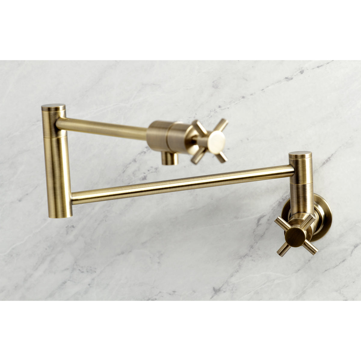 Kingston Brass KS4108DX Concord Wall Mount Pot Filler