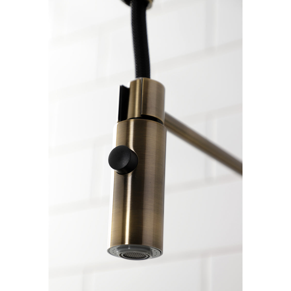 Gourmetier LS8777CTL Continental Single-Handle Pre-Rinse Kitchen Faucet