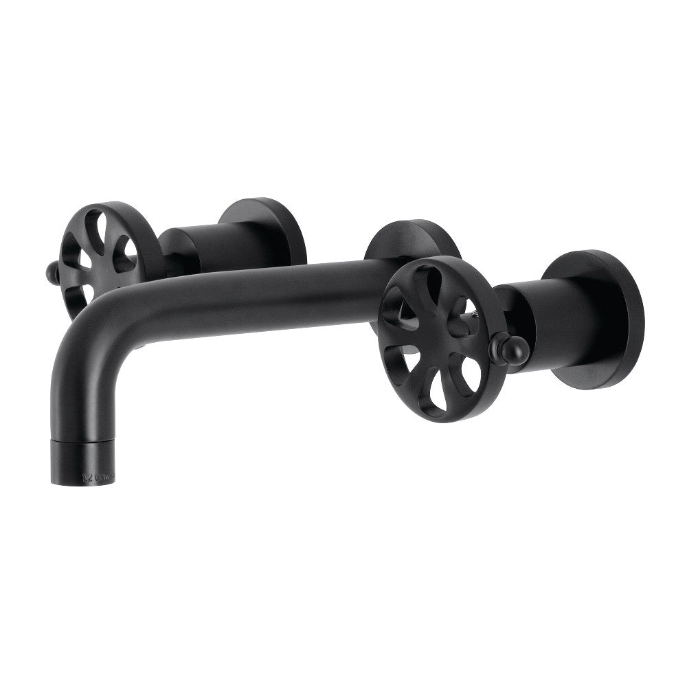 Kingston Brass KS8120RX Belknap Two-Handle Wall Mount Bathroom Faucet