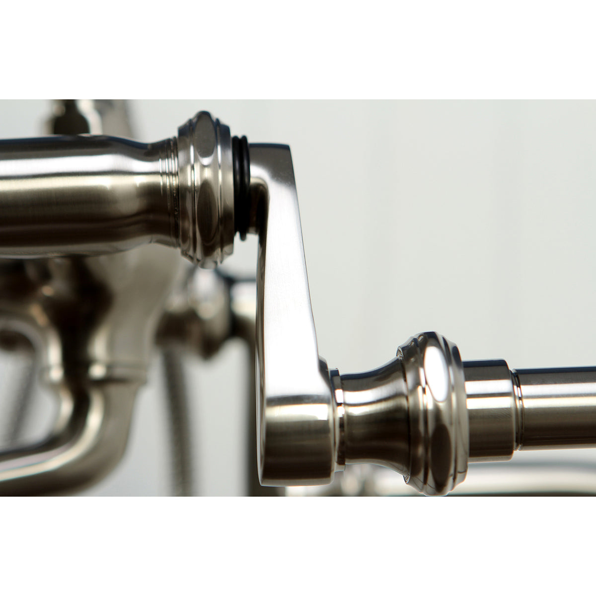 Vintage Freestanding Clawfoot Tub Faucet Package with Supply Line