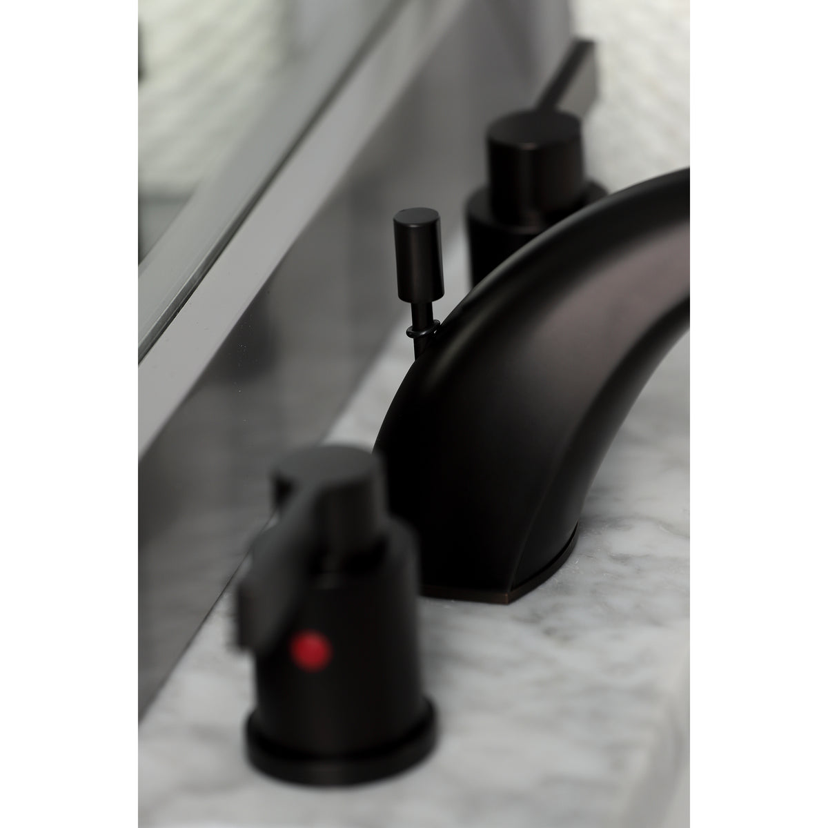 Kingston Brass FB8955NDL Mini-Widespread Bathroom Faucet