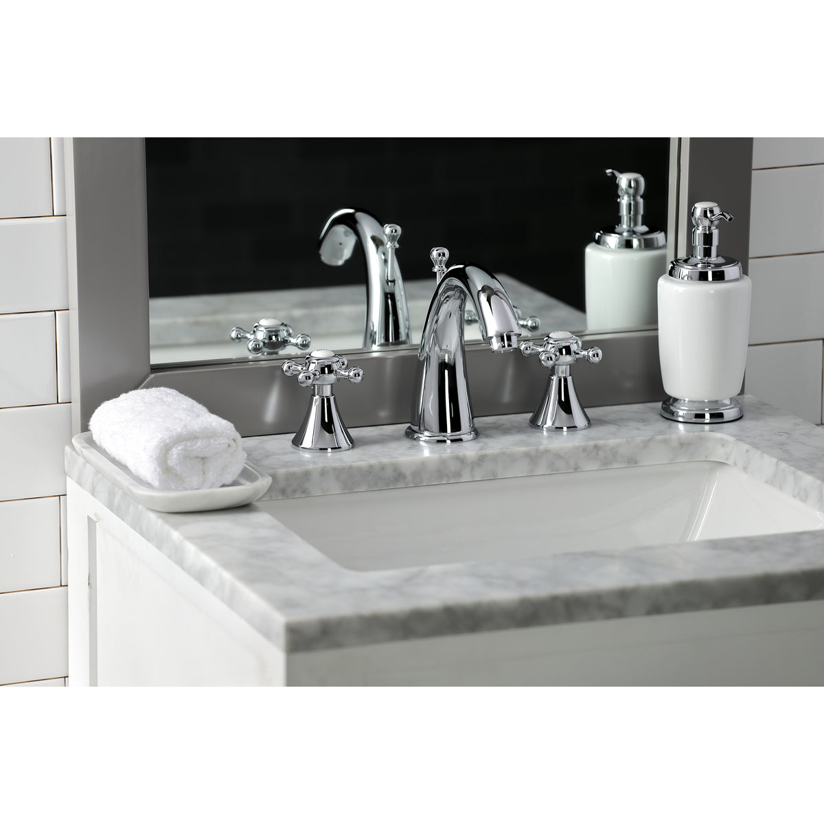 Kingston Brass KS2971BX 8 in. Widespread Bathroom Faucet