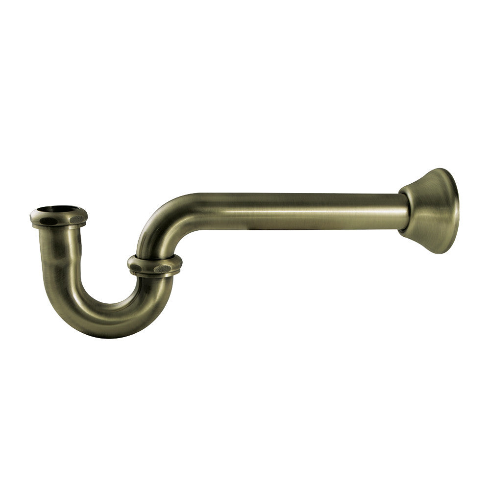 Kingston Brass Vintage 1-1/4-inch Decor P-Trap, 18 Gauge - K