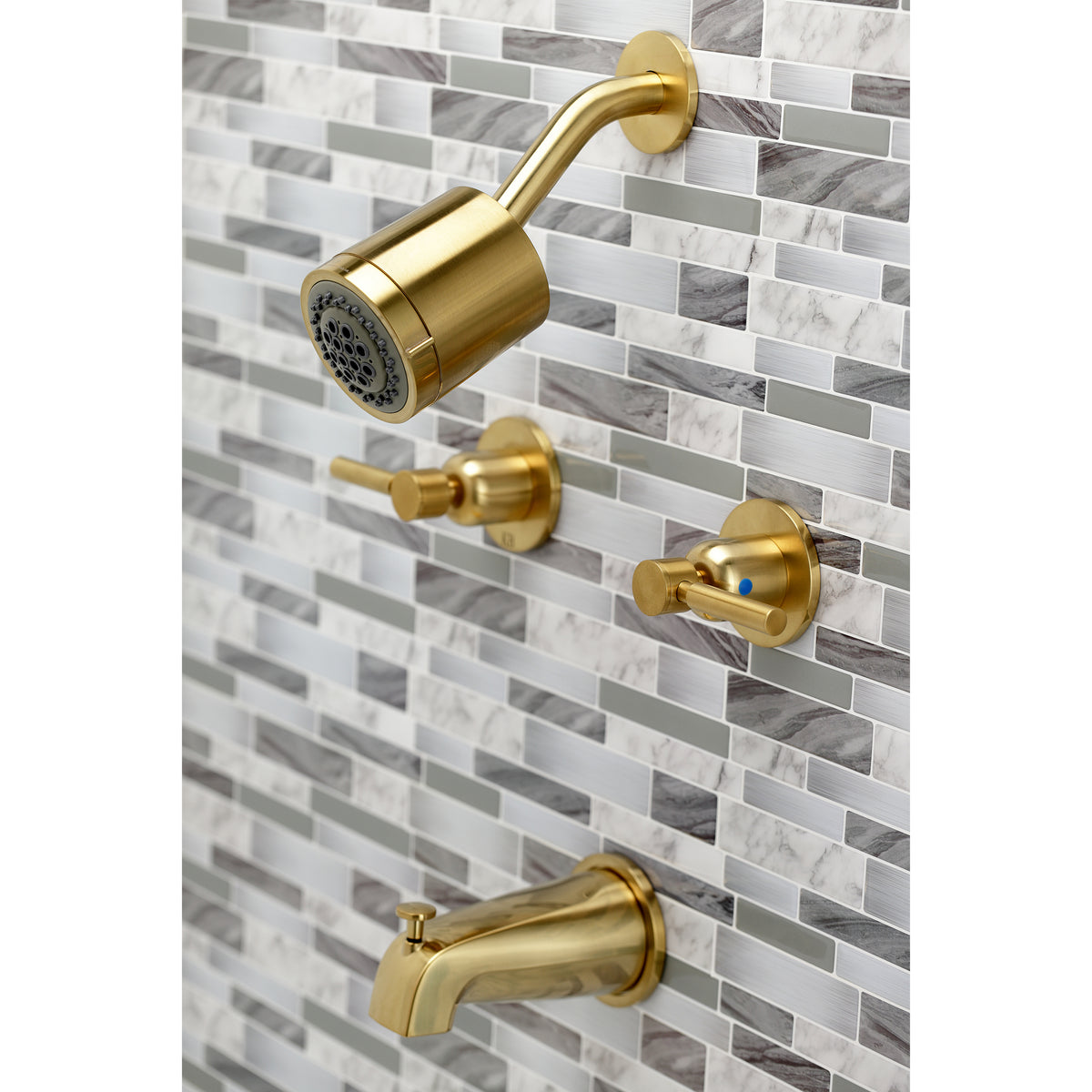 Concord Two-Handle Tub and Shower Faucet