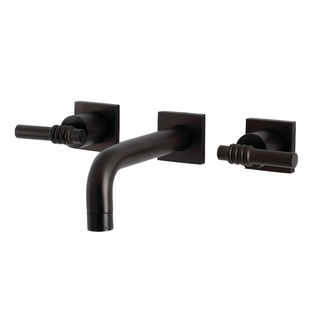 Kingston Brass KS6127ML Milano Two-Handle Wall Mount Bathroom Faucet