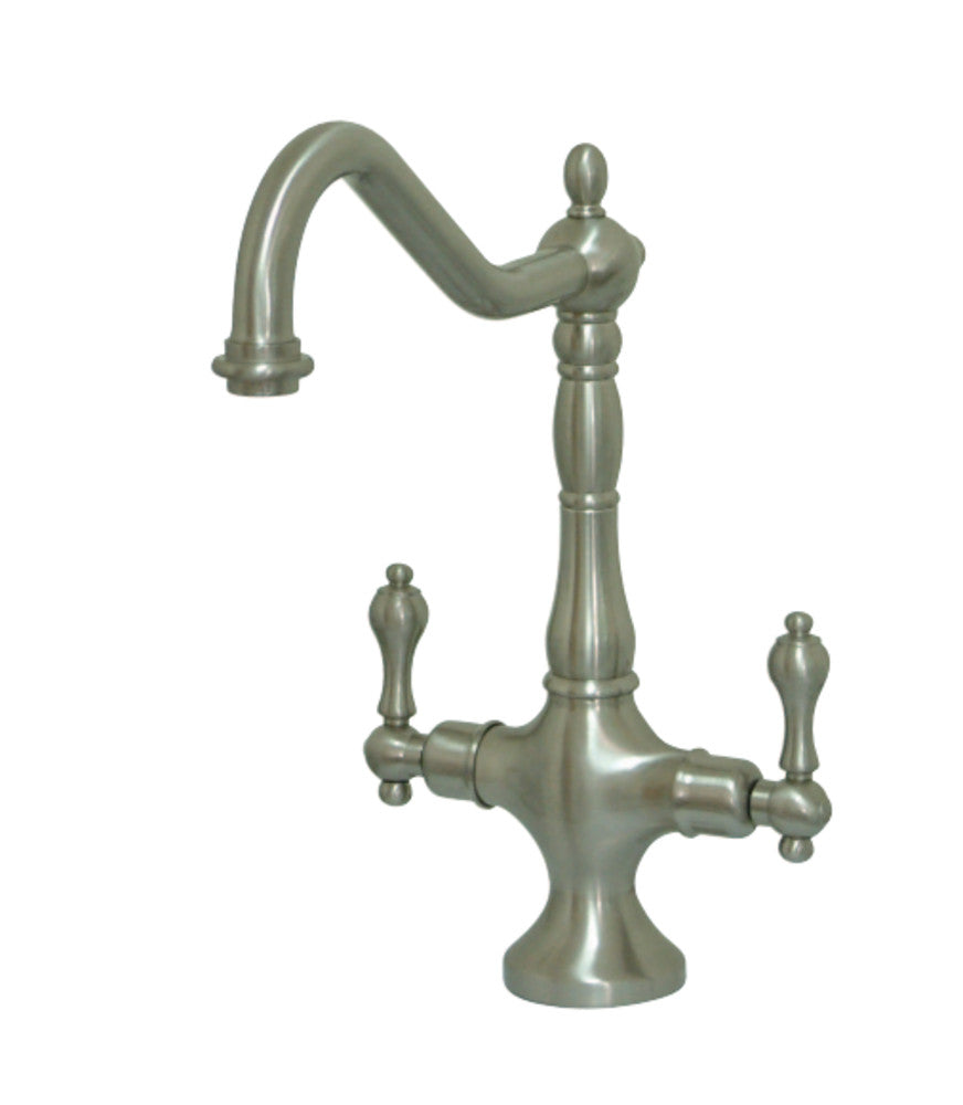 Kingston Brass KS1778ALLS Heritage Single Hole Kitchen Faucet