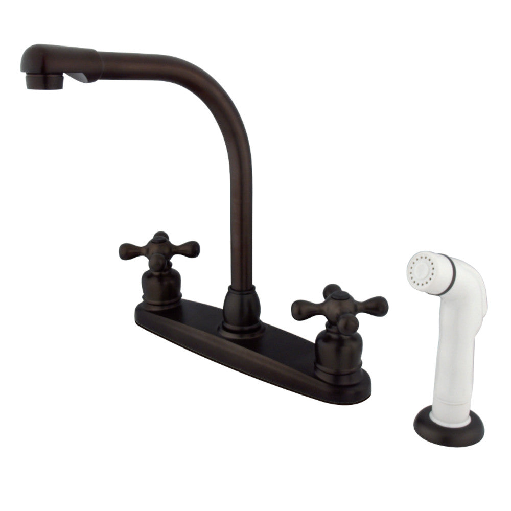 Kingston Brass KB712AX Victorian Centerset Kitchen Faucet