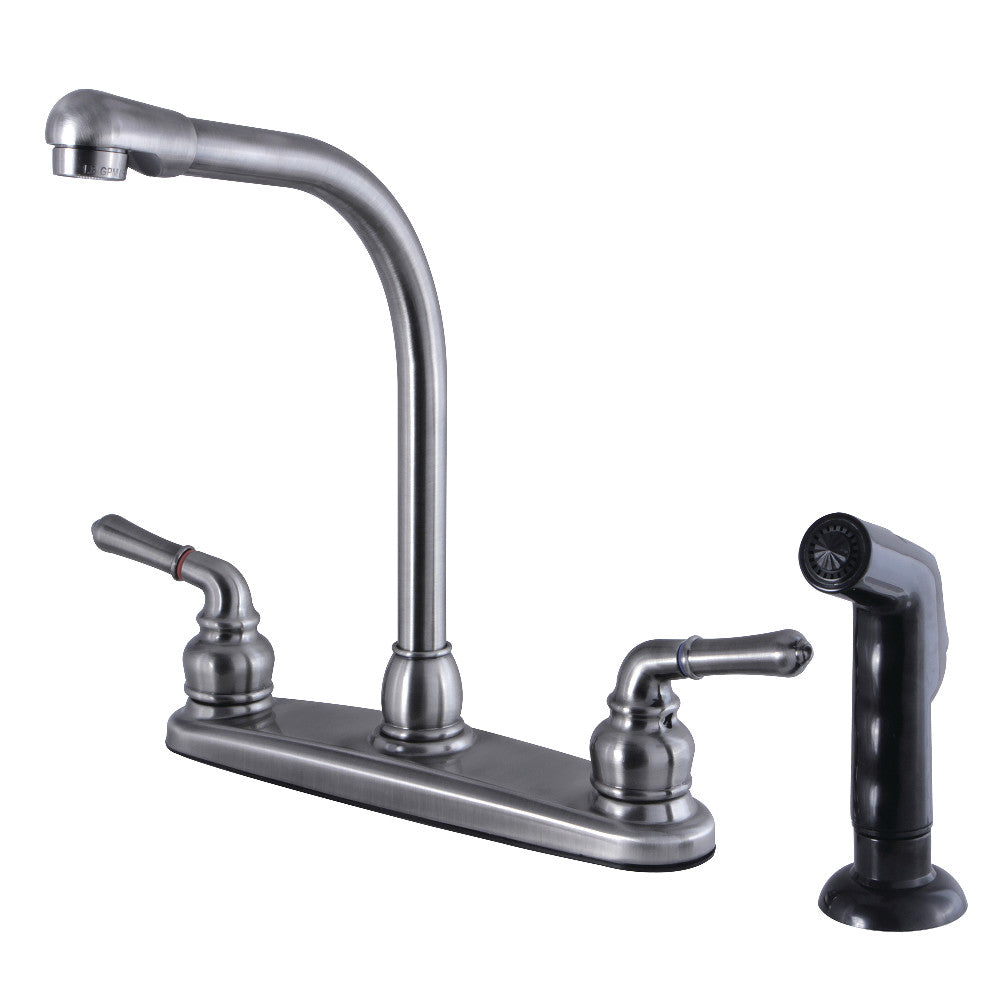Kingston Brass FB751SP Americana 8-Inch Centerset Kitchen Faucet with Sprayer