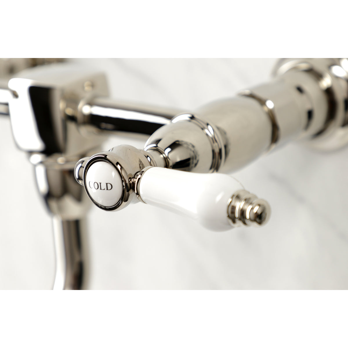 Kingston Brass KS1218BPL Bel-Air Wall Mount Bathroom Faucet