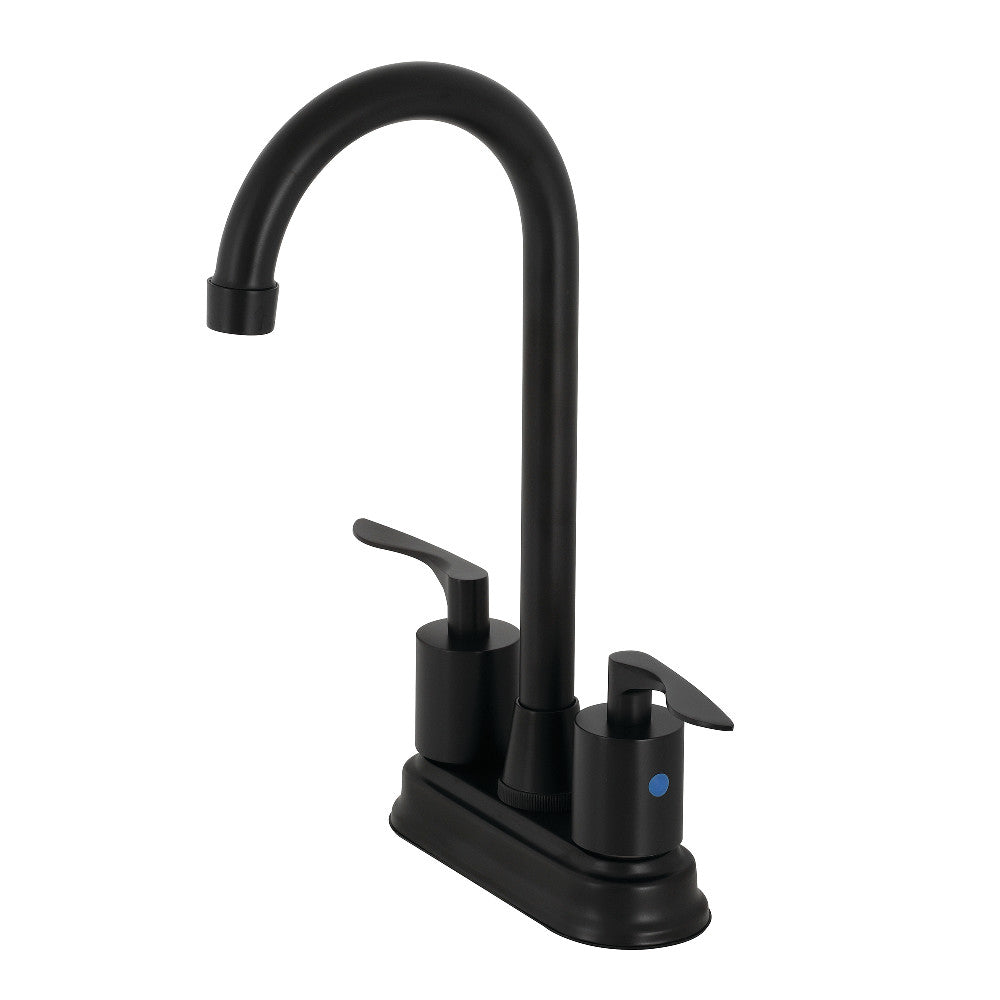 Kingston Brass KB8490SVL Two-Handle 2-Hole Deck Mount Bar Faucet