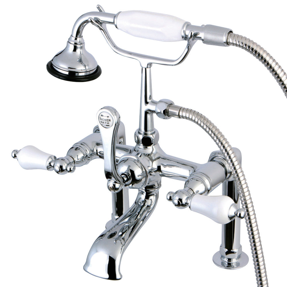 Auqa Vintage Deck Mount Clawfoot Tub Faucet