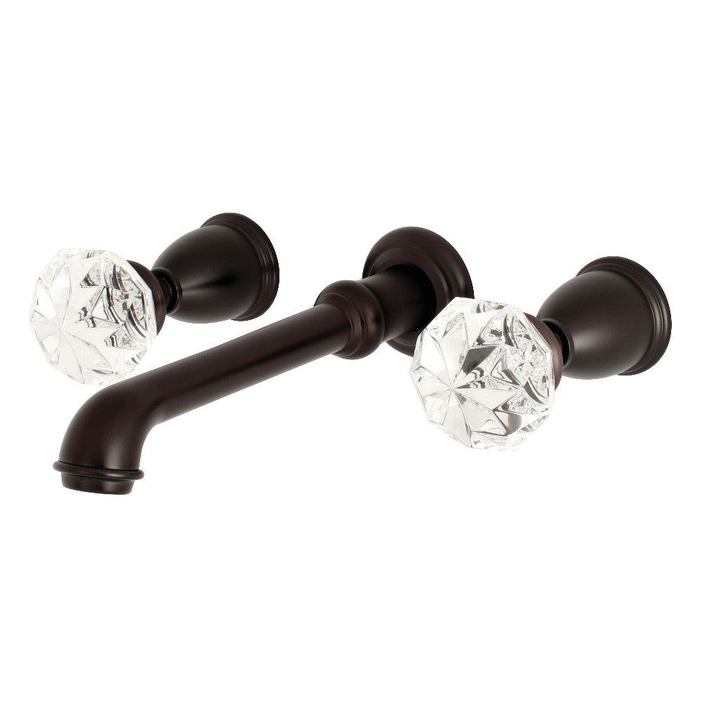 Krystal Onyx Wall Mount Roman Tub Faucet